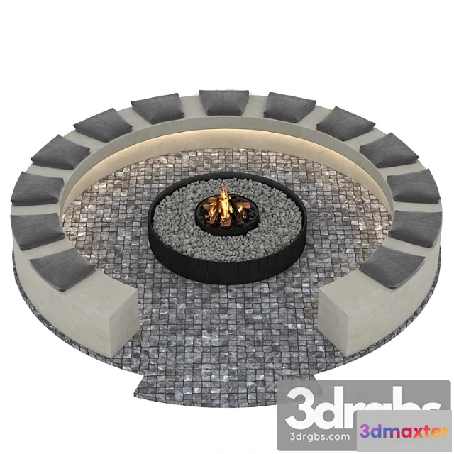 907500 - Outdoor Fireplace - No.2