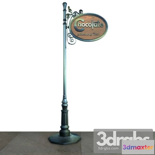 907674 - Restaurant Sign Retro 3