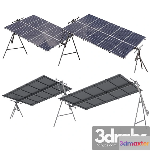 907722 - Rotary Solar Panel Power Plant