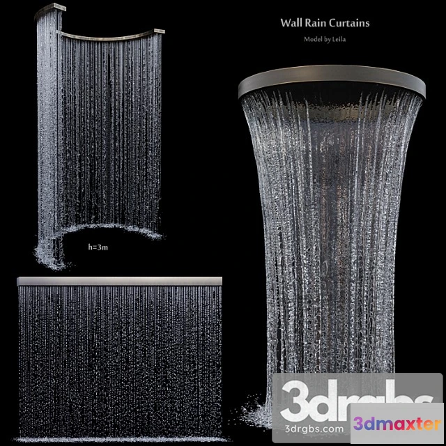 907880 - Wall rain curtain waterfall