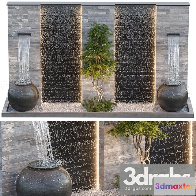 907914 - Waterfall fountains cascade 22