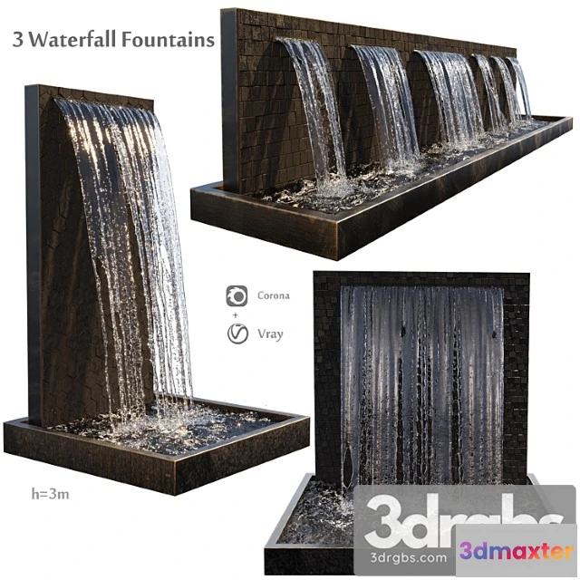 907920 - Waterfall Fountains Cascade