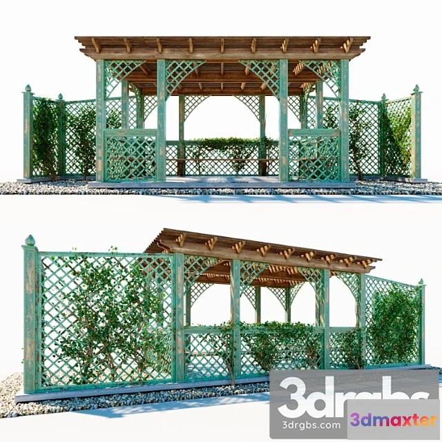 907940 - Wooden Arbor 1