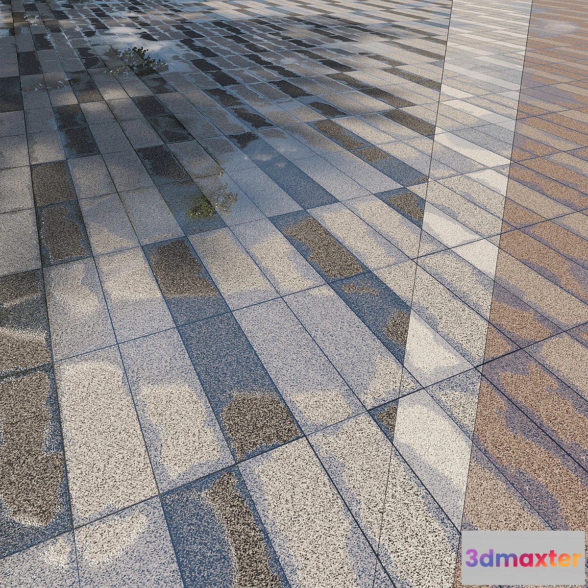 1298065 - Paving Belpasso Premio tile 19 HR 3D Max