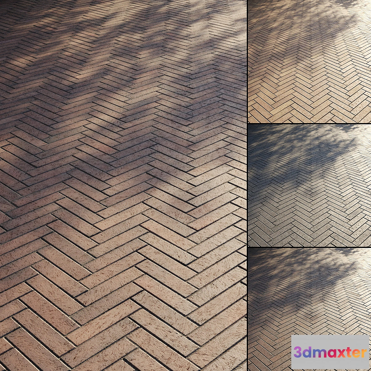 1308730 - Brick paving slabs Type 4 3D Max