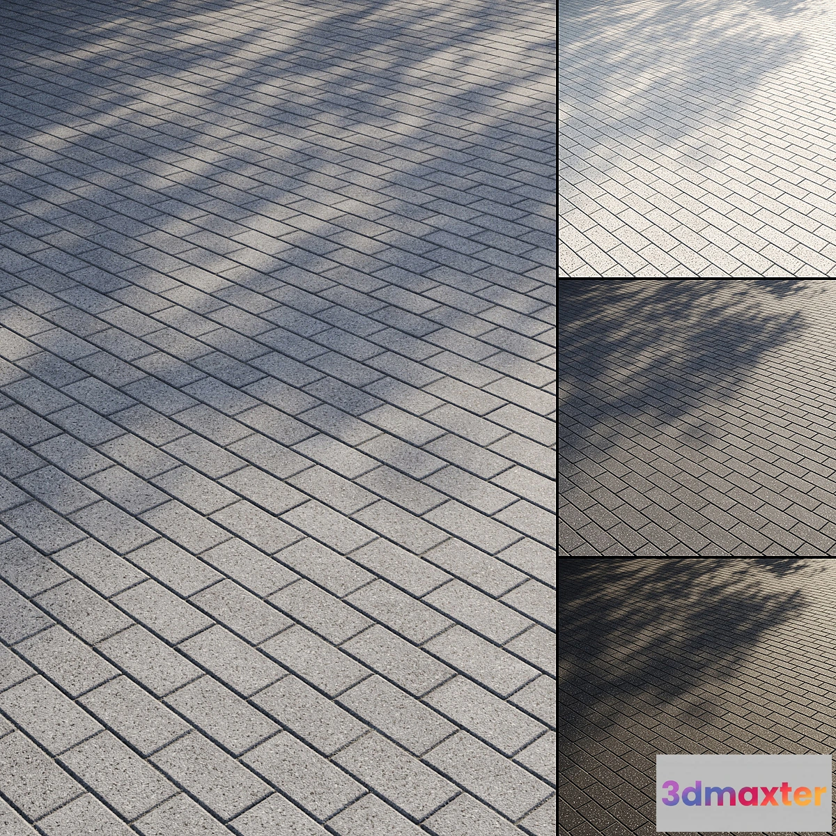 1319317 - Granite paving slabs Type 1 3D Max