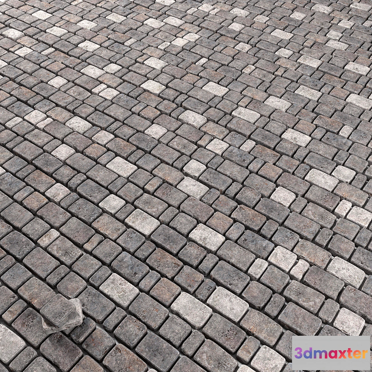 1326485 - Old stone paving _ Old stone paving 3D Max