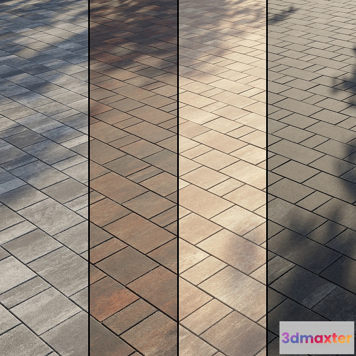 1350789 - Paving Type 2 Set 1 - No.2 3D Max