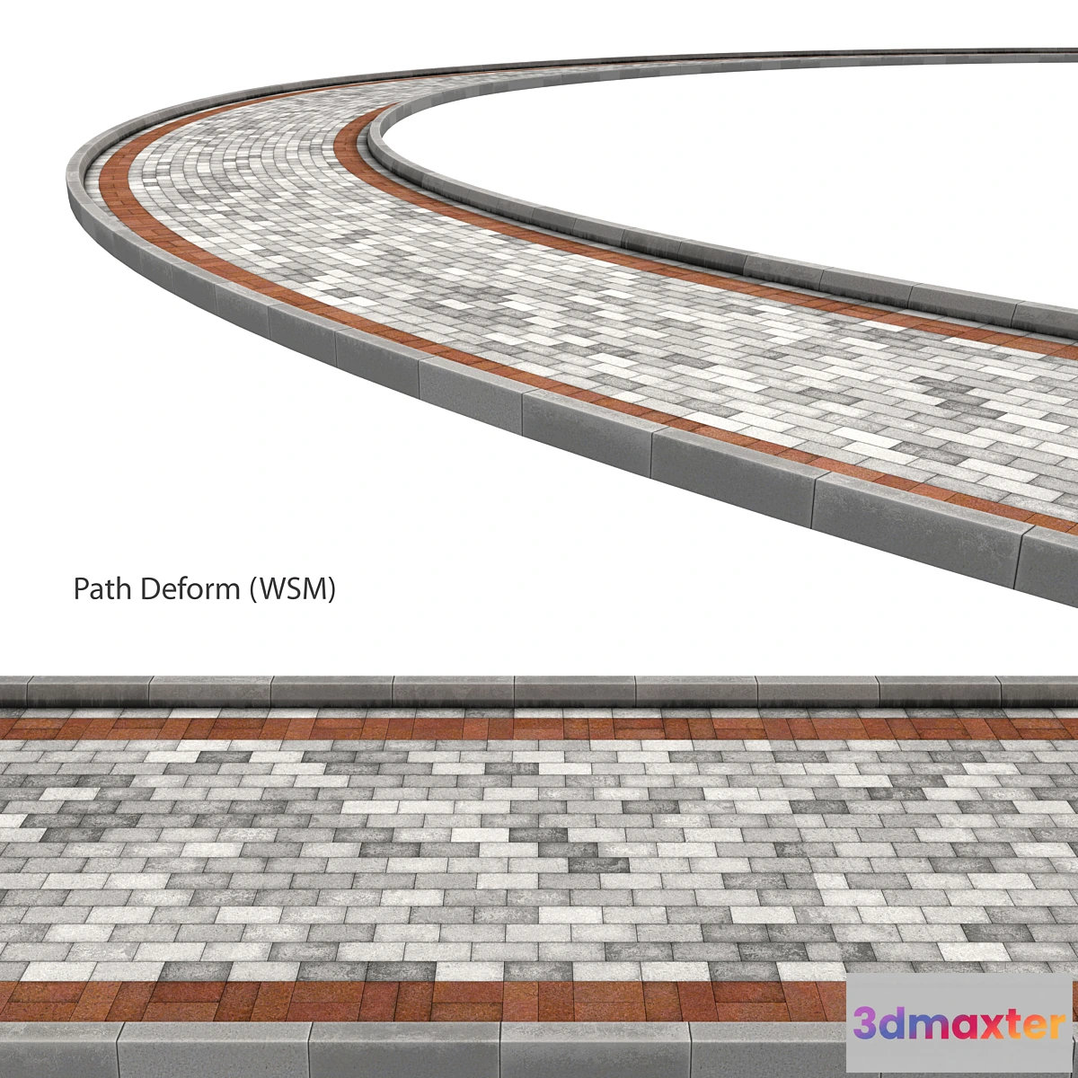 1396446 - Walkway (PathDeform) 3D Max