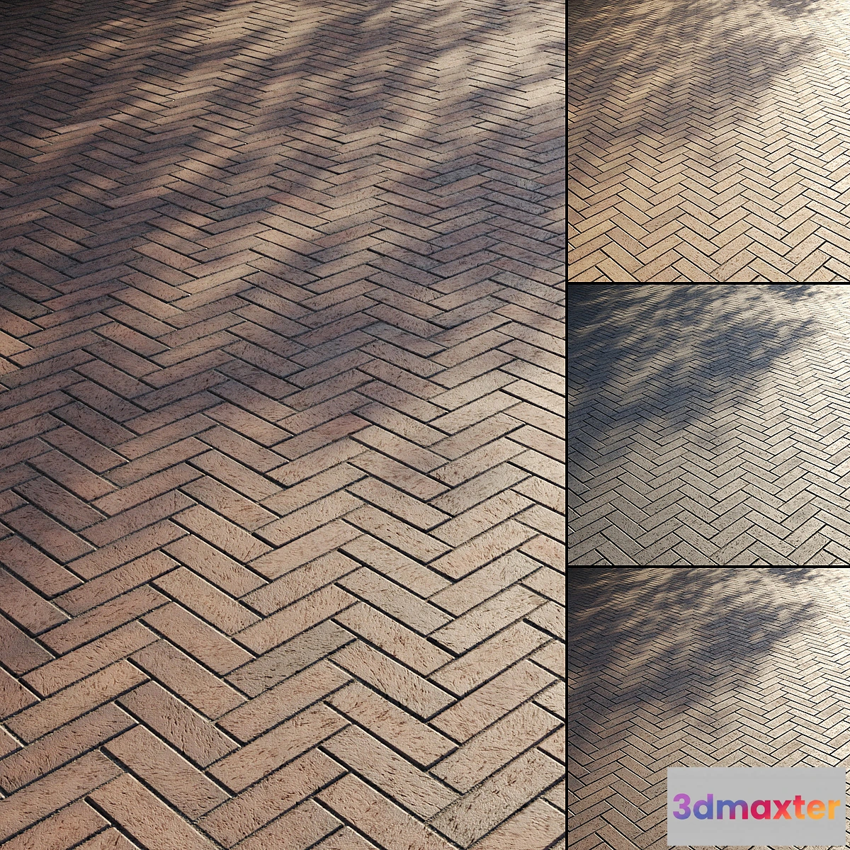 1416438 - Brick paving slabs Type 3 3D Max