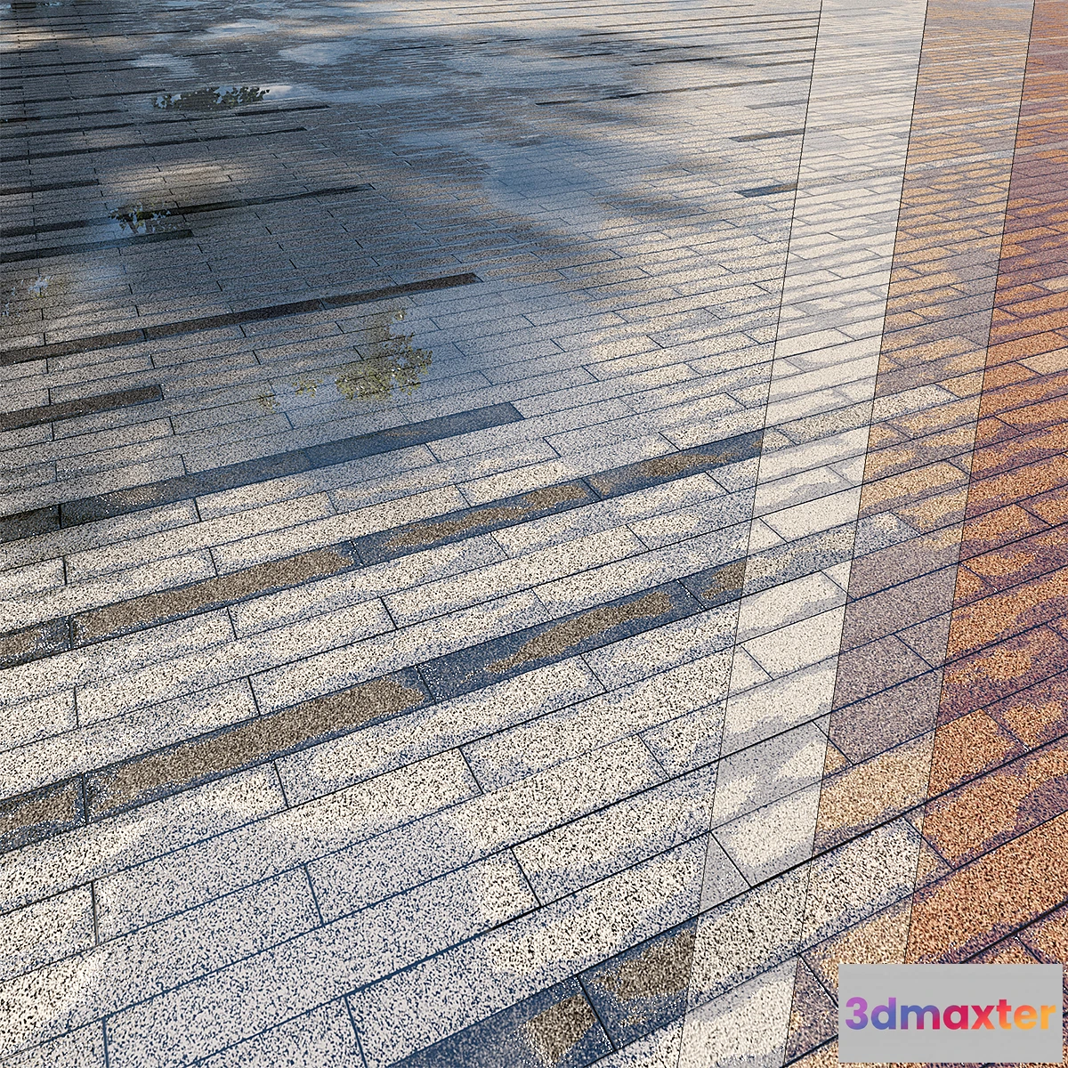 1423242 - Paving Belpasso Premio tile 17 HR 3D Max