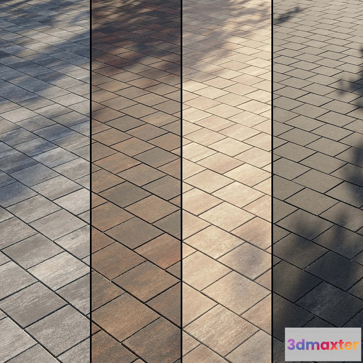 1449044 - Paving Type 2 Set 7 3D Max