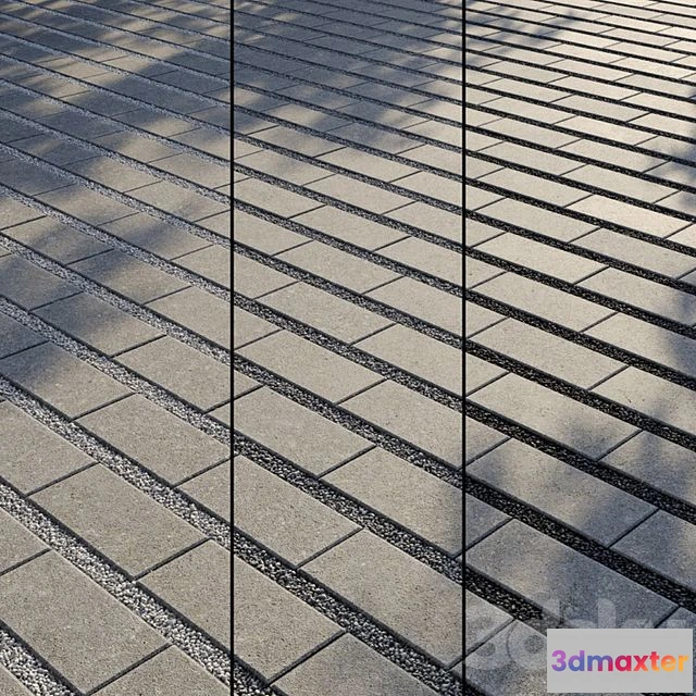1551213 - Eco paving Type 2 Set 5 3D Max