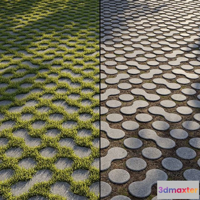 1556265 - Eco-paving Type 1 Pattern 2 3D Max