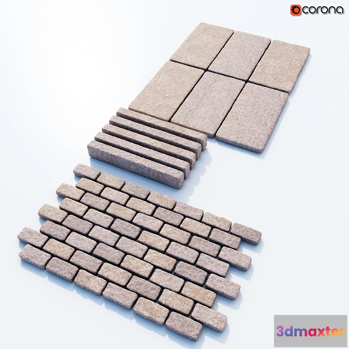 713098 - Granite paving stones