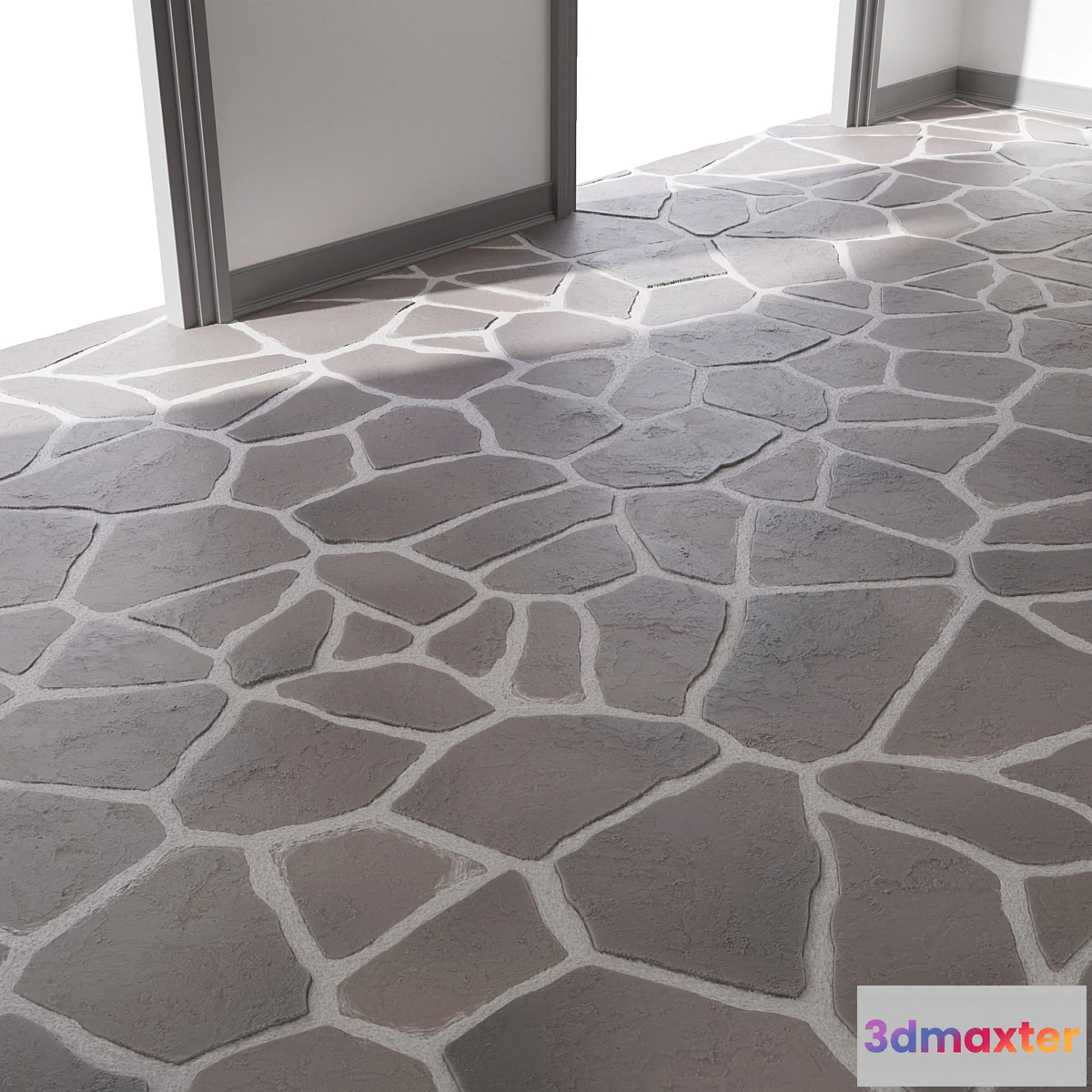 787736 - Floor Stone 02  PBR  4K  PNG  Seamless