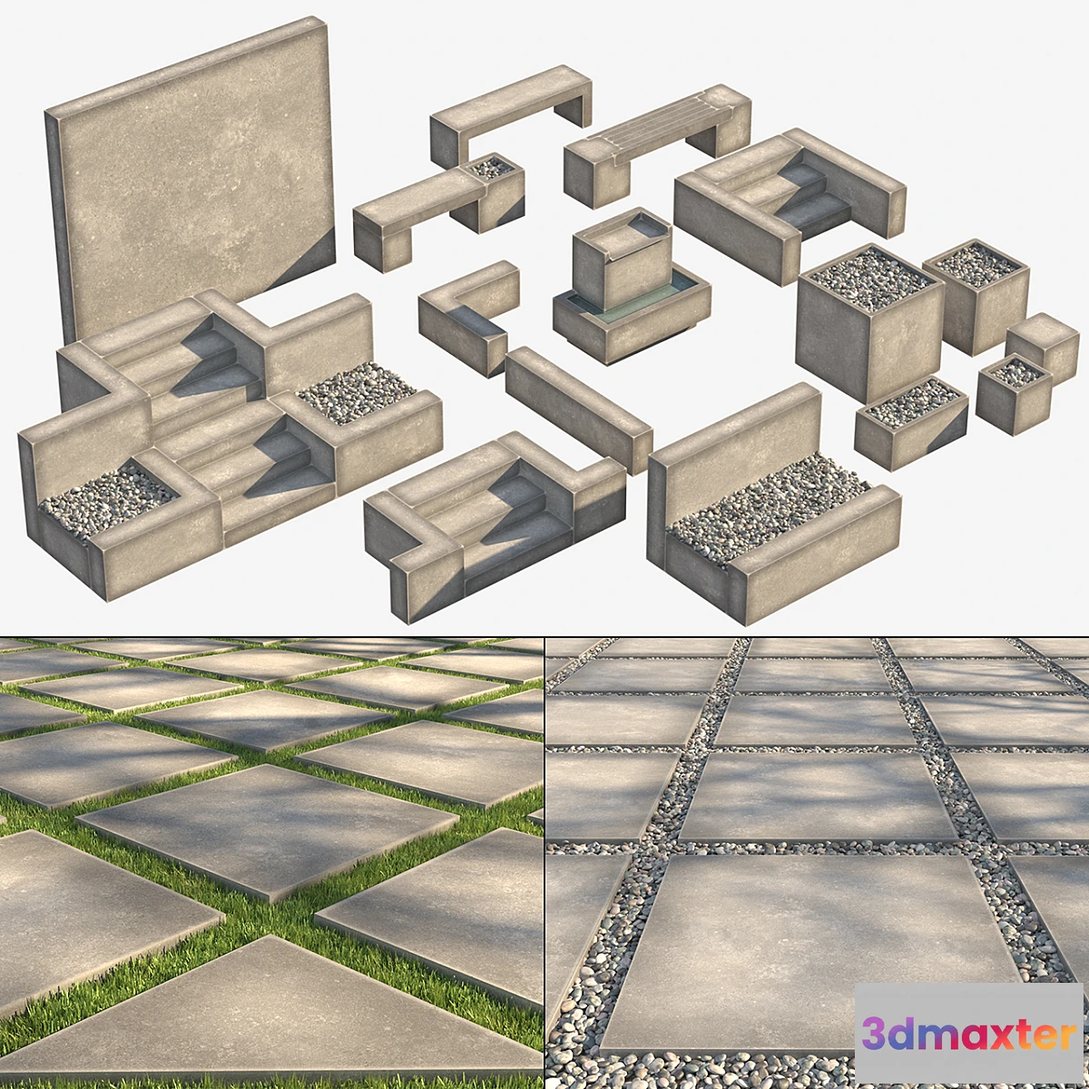 823168 - Garden elements set - No.2