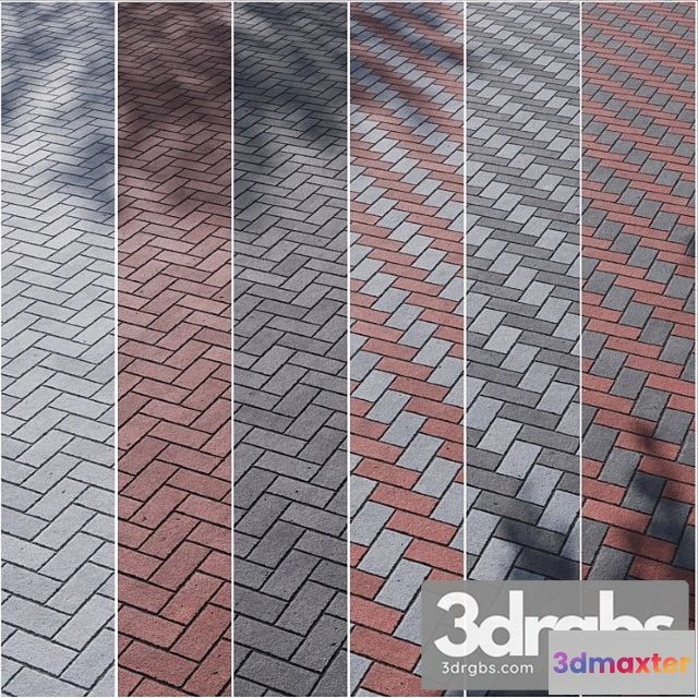 908068 - Paving Concrete Set 01