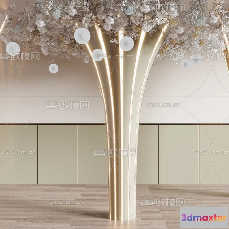 1238754 - PILLAR 3D MODELS - CORONA - 3D MODEL - 501