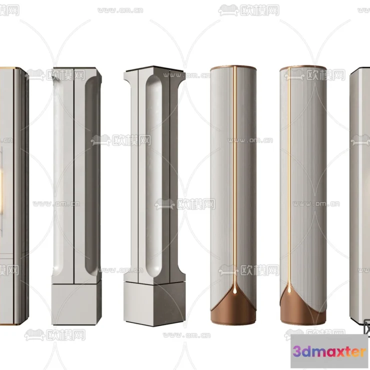 1238788 - PILLAR 3D MODELS - VRAY  CORONA - 3D MODEL - 518