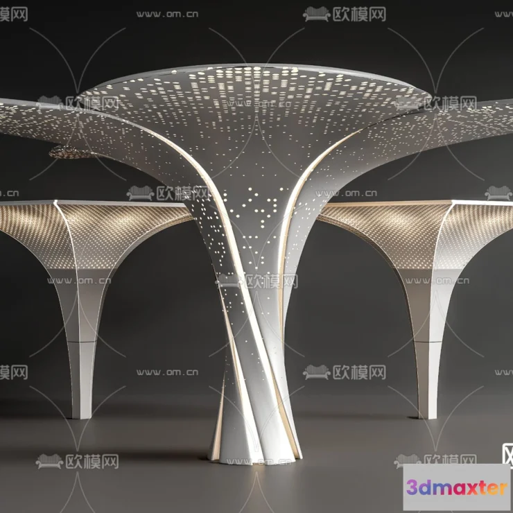 1238832 - PILLAR 3D MODELS - VRAY  CORONA - 3D MODEL - 540