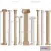 1238934 - PILLAR 3D MODELS - VRAY  CORONA - 3D MODEL - 591