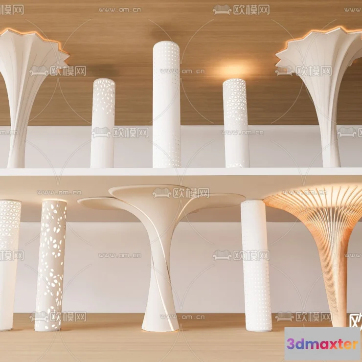 1238936 - PILLAR 3D MODELS - VRAY  CORONA - 3D MODEL - 592
