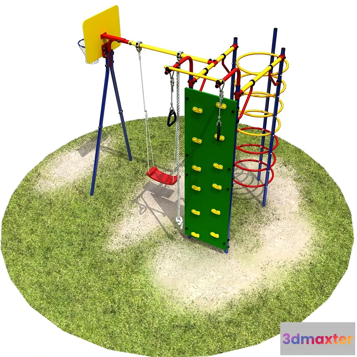 1286928 - Suburban sportivnsq game complex 3D Max