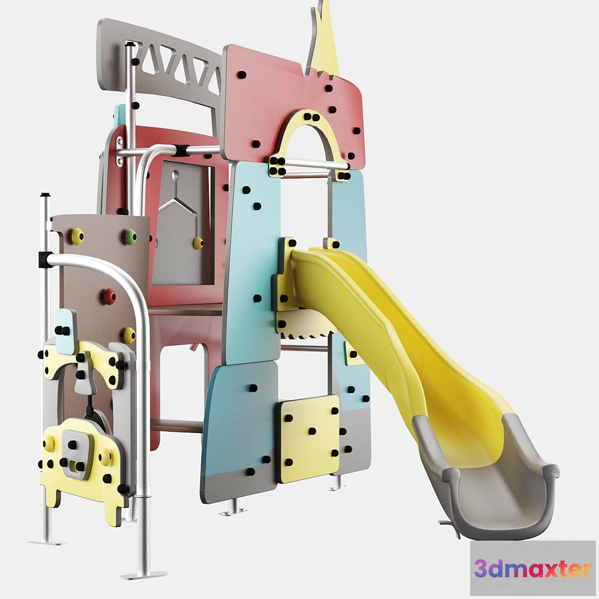1343615 - Inclusive Playground Proludic 3D Max