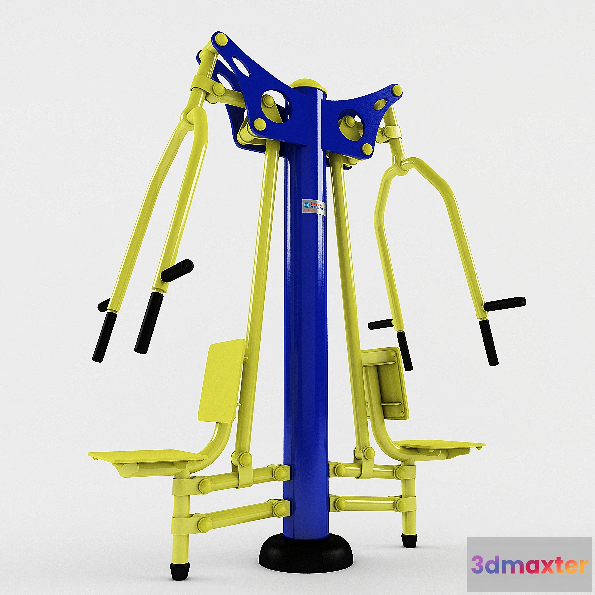 1393430 - Simulator SL 101 bench press chest sitting 3D Max