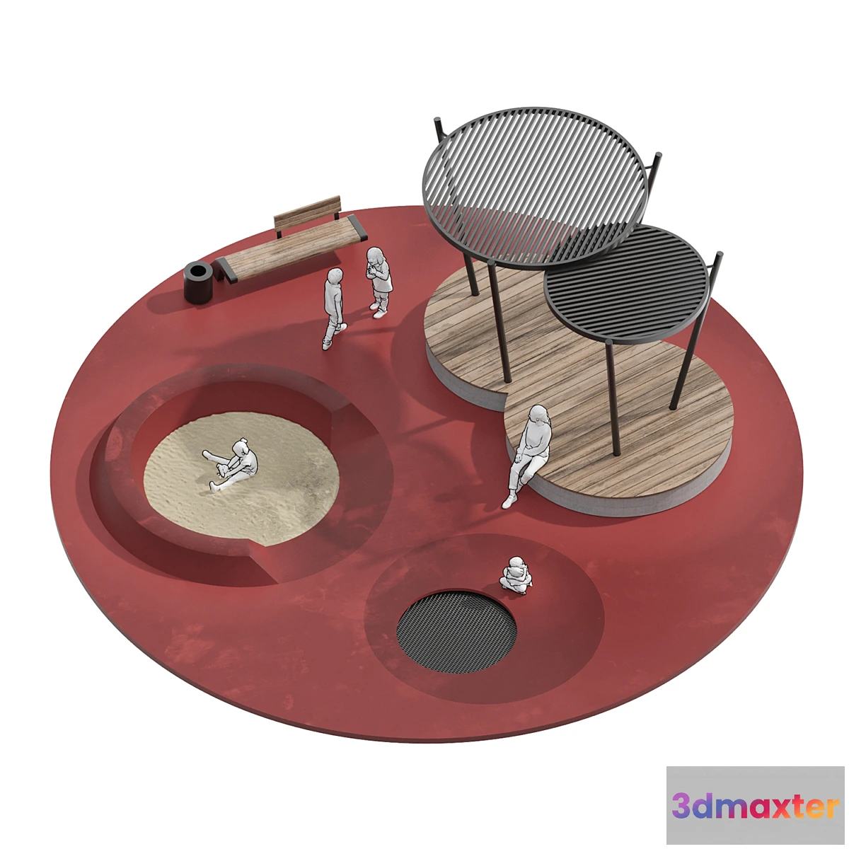 1400498 - Playground 1 3D Max