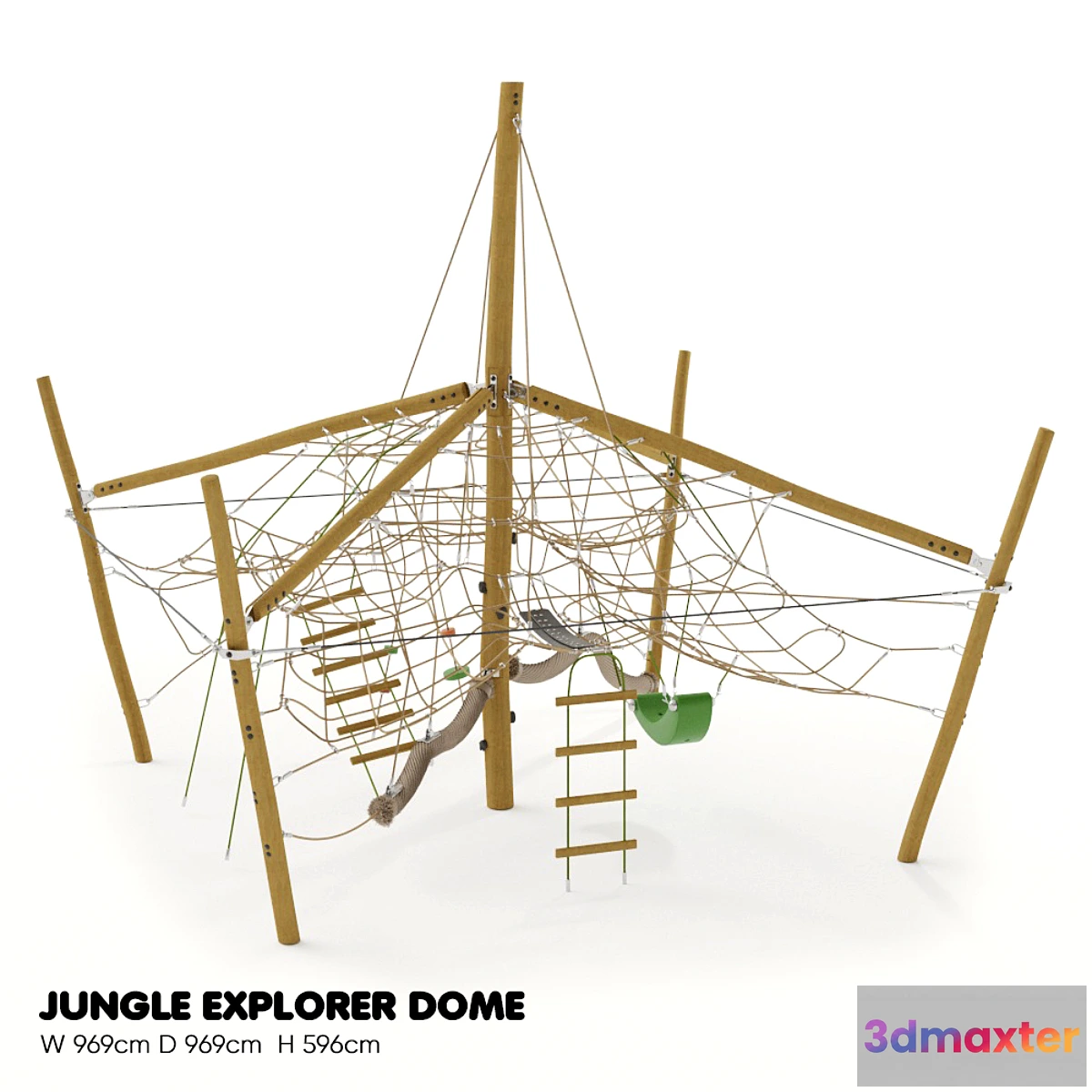 1403324 - KOMPAN. JUNGLE EXPLORER DOME 3D Max