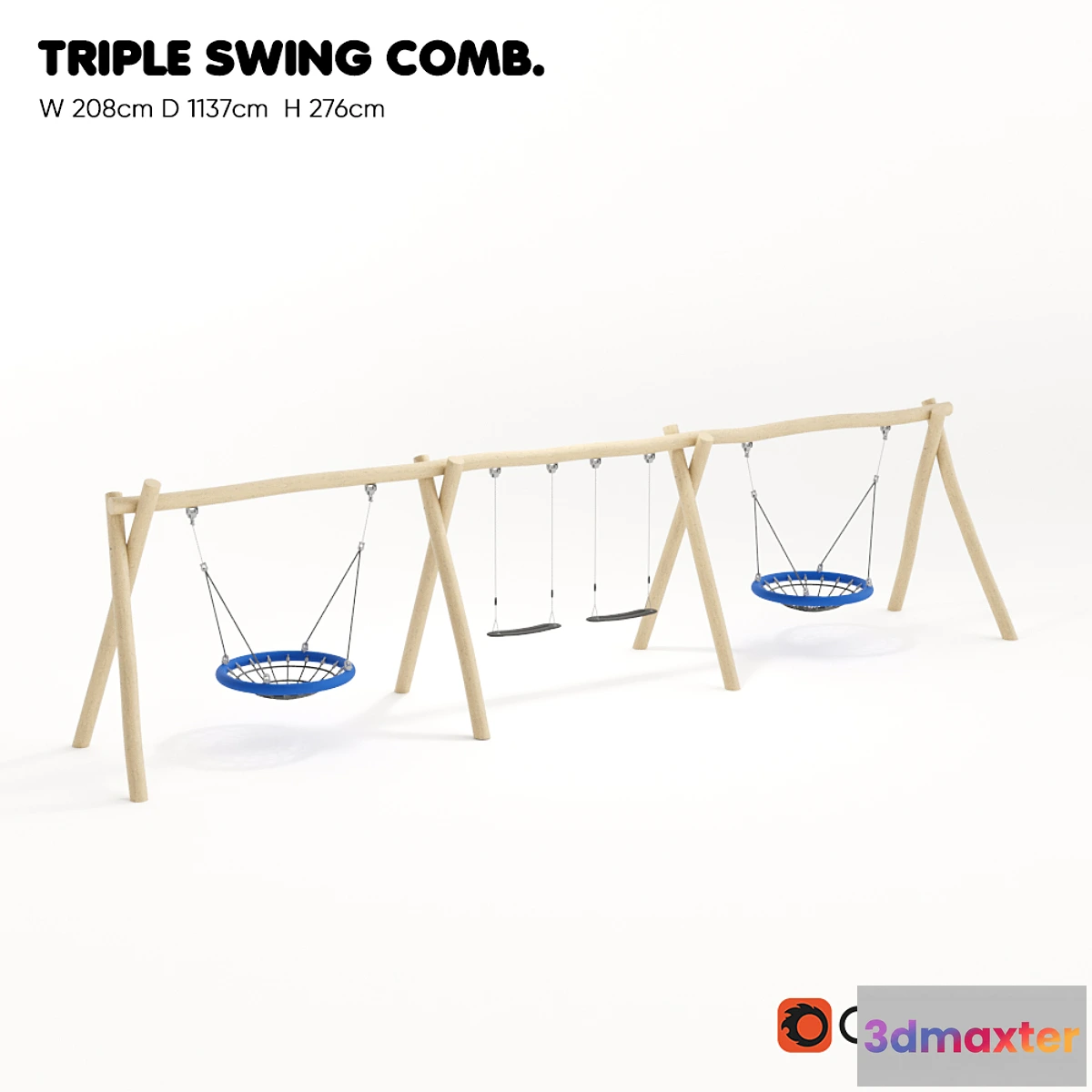 1406600 - KOMPAN. “COMBINATION OF QUALITIES” 3D Max