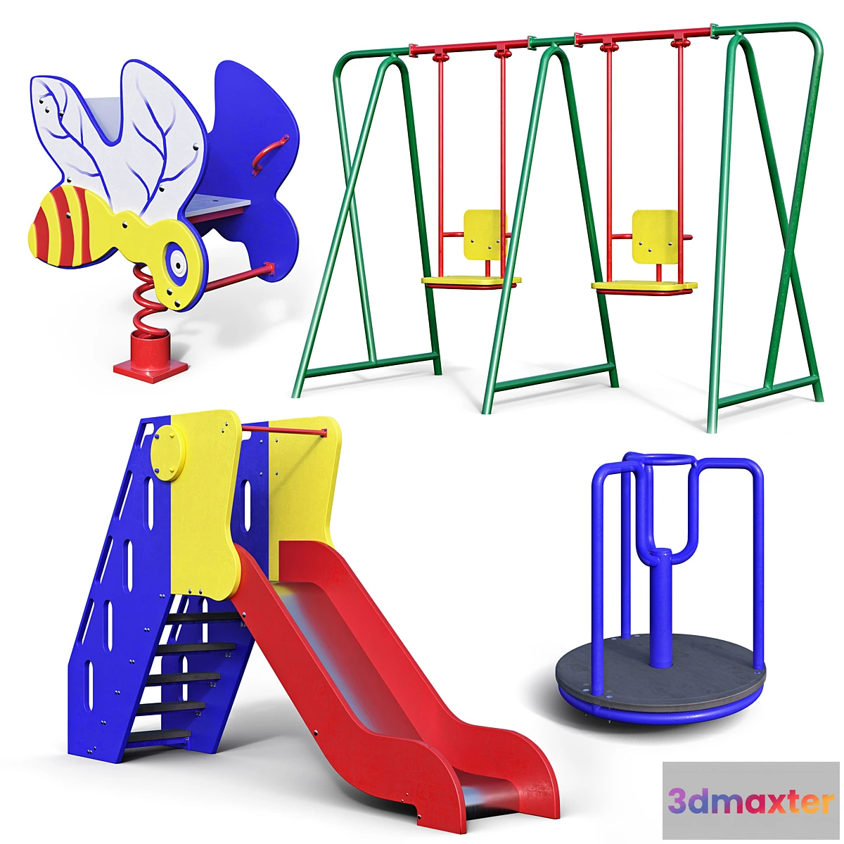 1411122 - Children’s play equipment 3D Max