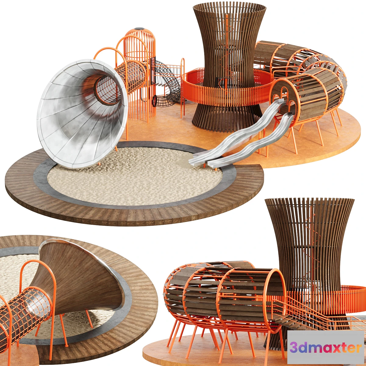 1417526 - Large playground 3D Max