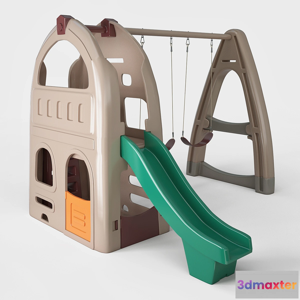 1426130 - Playhouse Climber & Swing Set 3D Max
