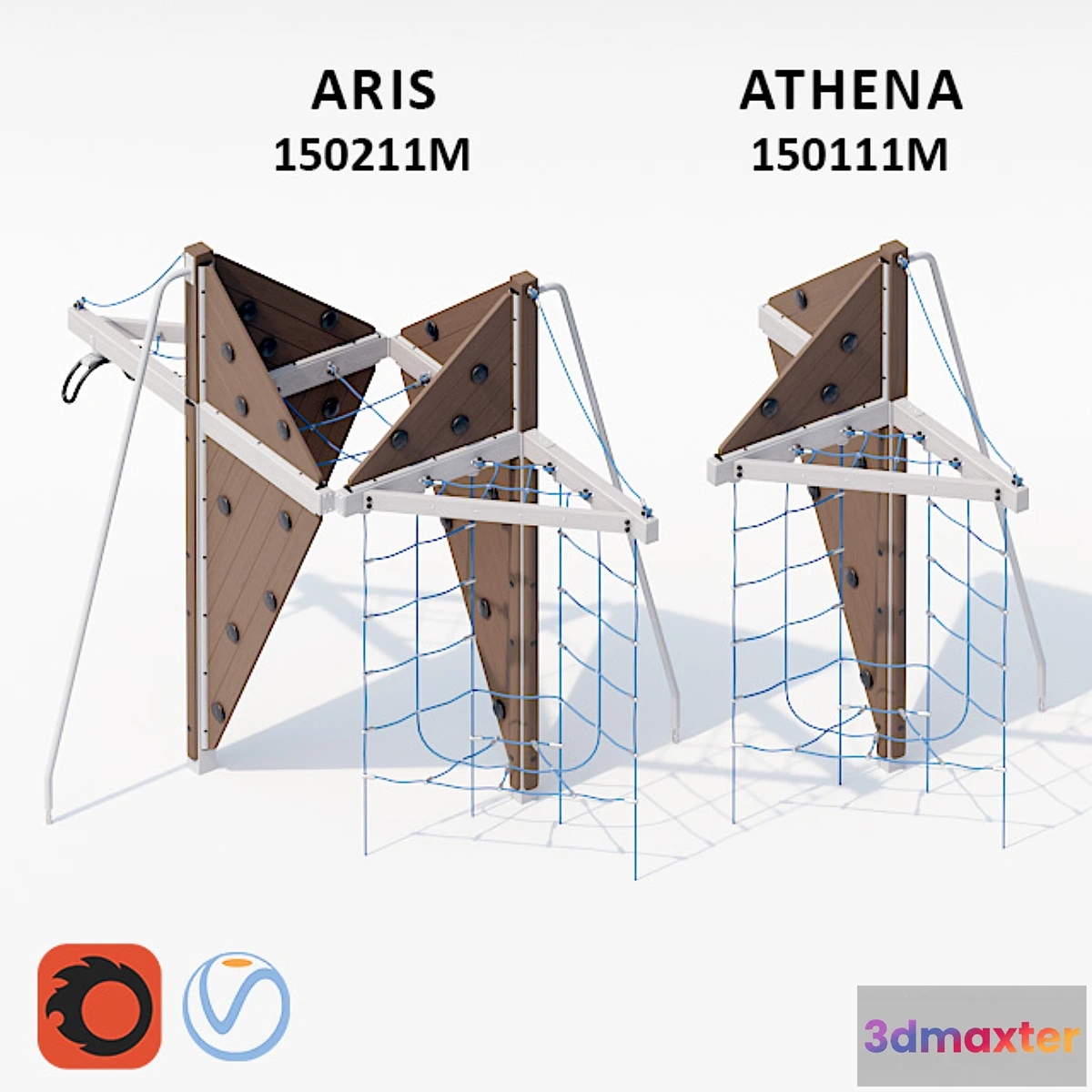 1426360 - Lappset ARIS and ATHENA 3D Max