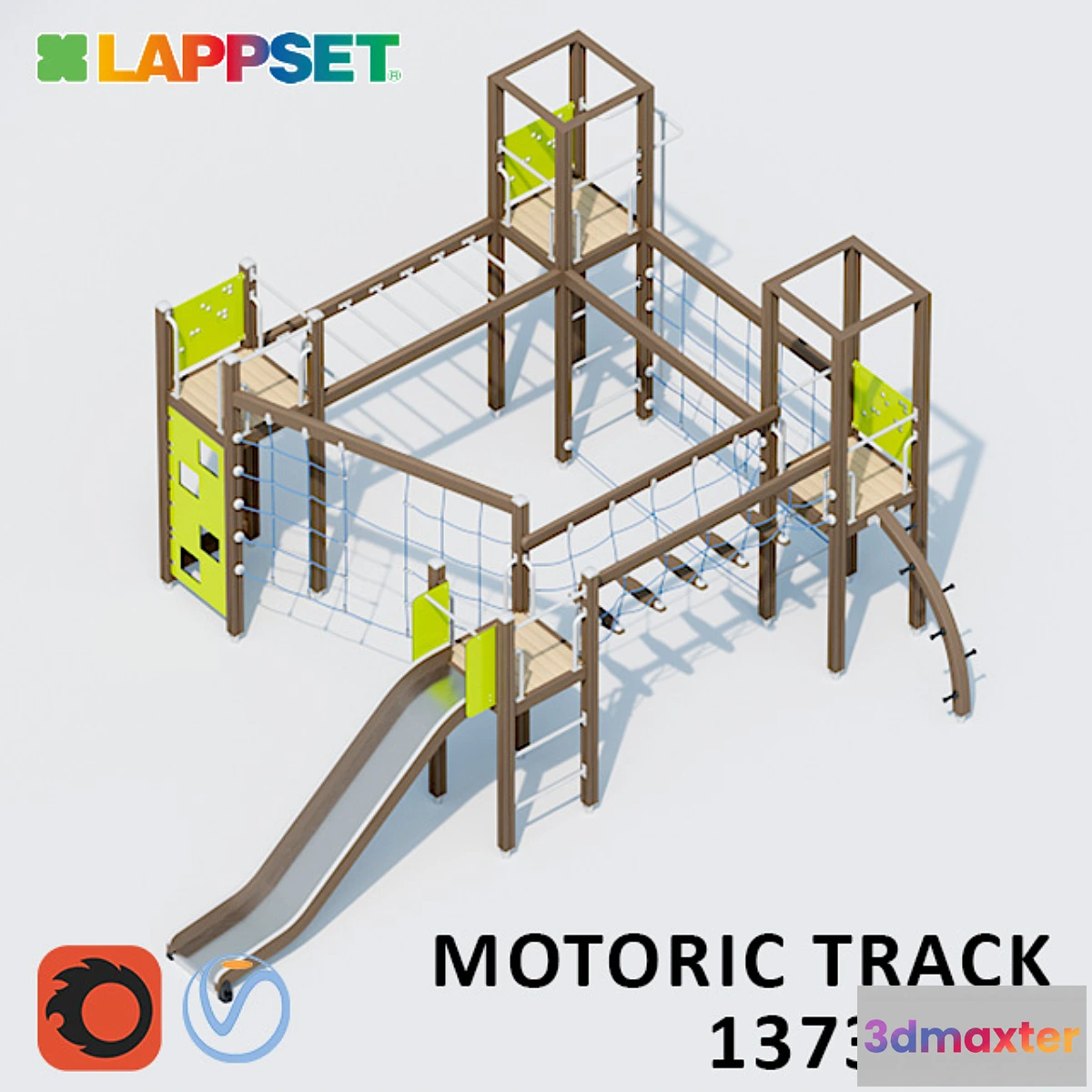 1430532 - Lappset Motoric Track 137302M 3D Max