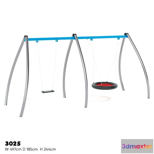 1548345 - BUGLO. DOUBLE SWING 3025 3D Max