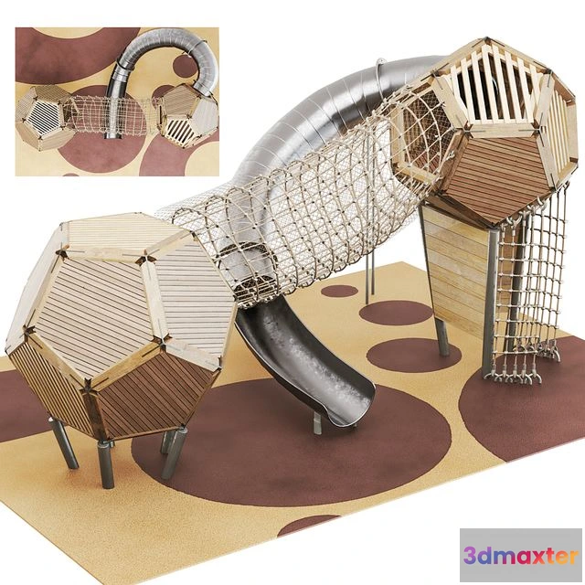 1548969 - Duncan & Grove CLIMBING FRAME NO.7 3D Max