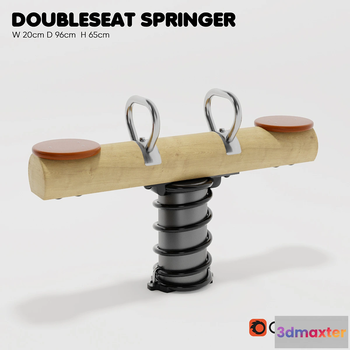 713636 - KOMPAN. Spring swing “double spring”