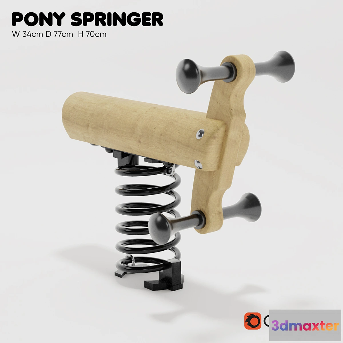 823230 - KOMPAN. Spring swing “Single spring” - No.4