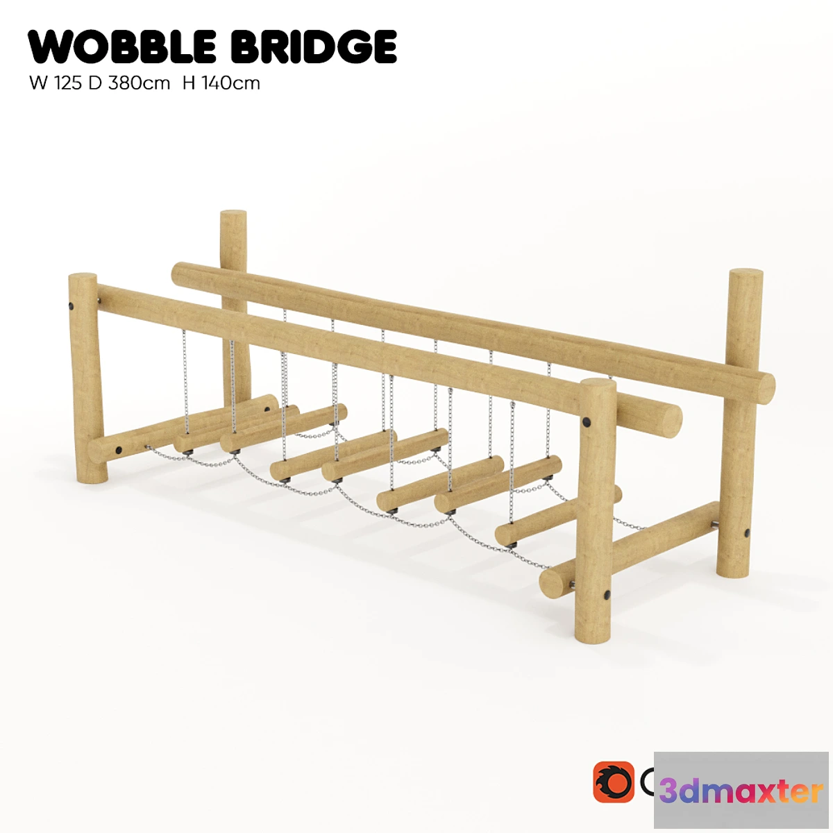 823306 - KOMPAN. “Suspension bridge” - No.2