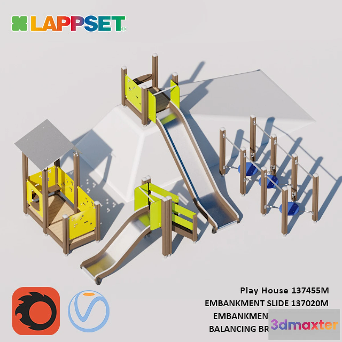 849617 - Equipment for children’s playground Lappset