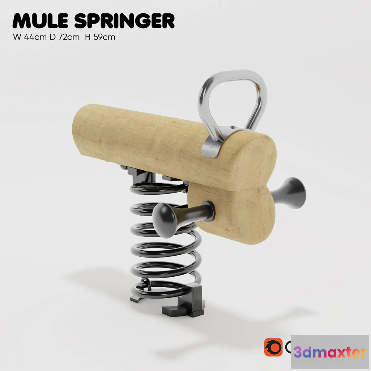 874753 - KOMPAN. Spring swing “Single spring” - No.5