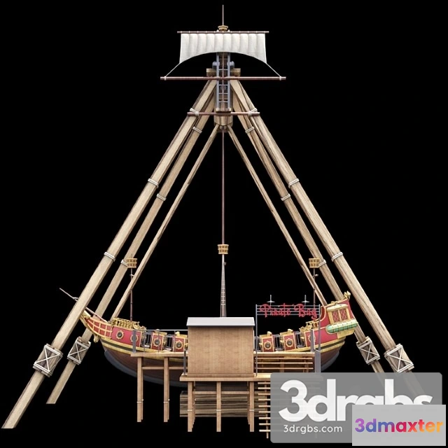 908182 - Attraktsion Piratskii Korabl