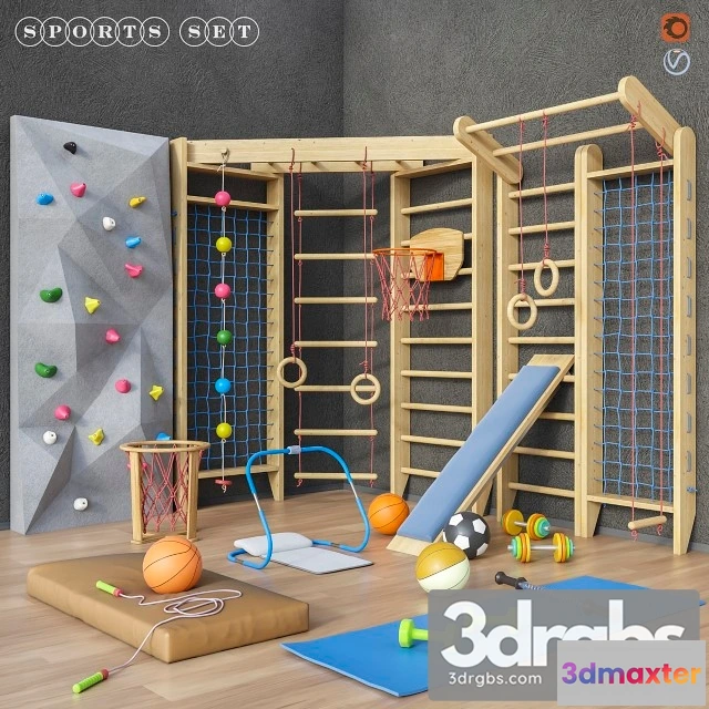 908404 - Sports Furniture Equipment Set 1