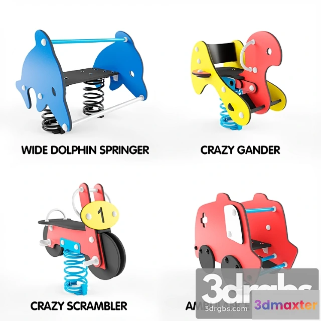 908408 - Spring rocking kompan set 1