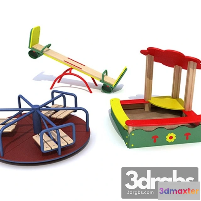 908442 - Xil Sandbox Pinwheel Rocking Chair