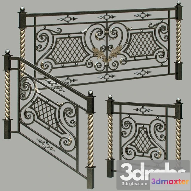 1007178 - Fences forged railing